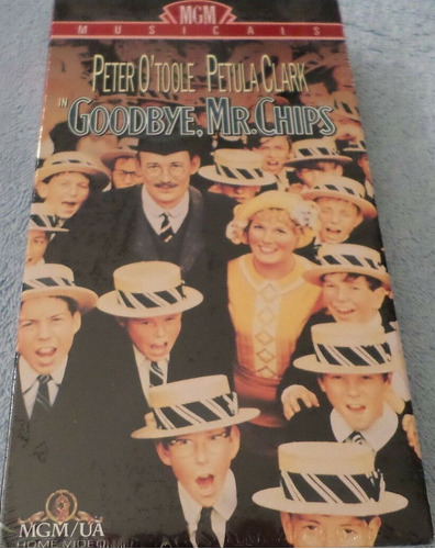 Peter O'toole Petula Clark Goodbye Mr Chips Video Vhs Pvl