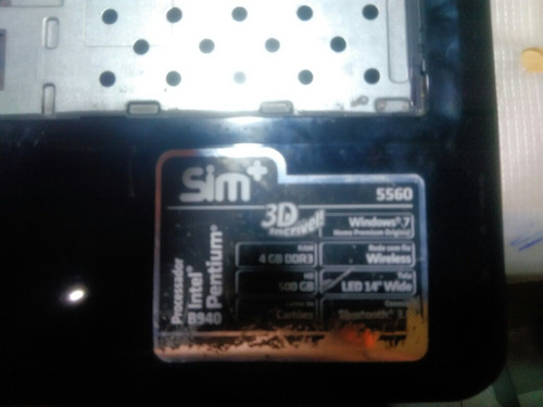 Carcaca Notbook Sim5560
