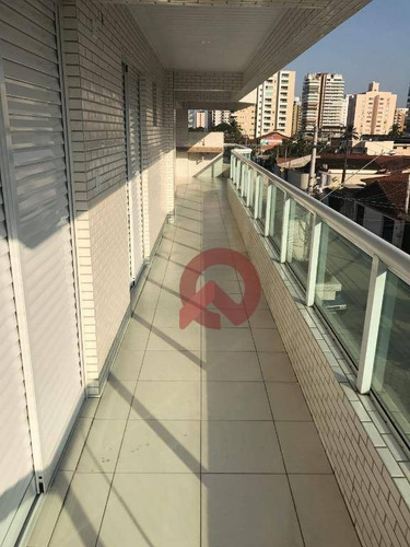 Imagem 8 de 13 de Apartamento Com 3 Dormitórios À Venda, 132 M² Por R$ 470.000,00 - Vila Guilhermina - Praia Grande/sp - Ap2743