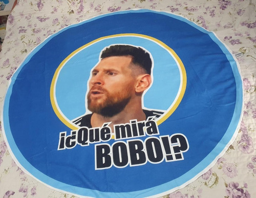 Argentina Toallon Messi Scaloneta Que Miras Bobo
