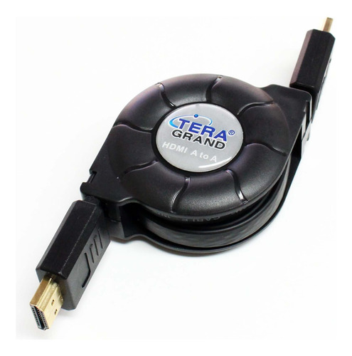 Cable Retráctil Hdmi Tera Grand Premium Speed, 4.25 Pies - C