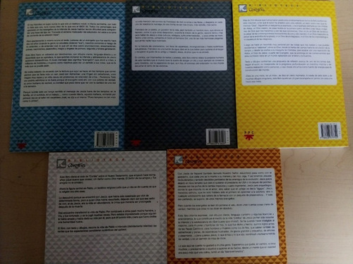 Libro Paquete De Cinco Libros De Dibujos Y Textos De Cortes