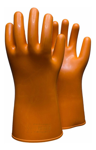 Guantes Dielectrico 20 Kv Alto Voltaje Clase 2 Insulado Aisl