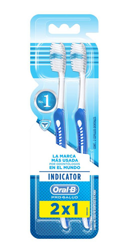 Cepillo Dental Oral-b Indicator Plus M 40 2x1