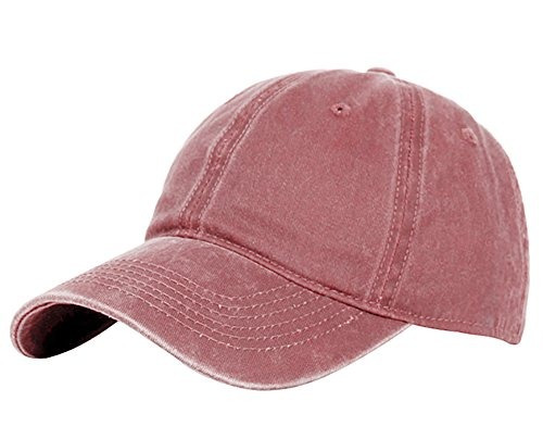 Glamorstar Gorra De Béisbol Ajustable De Algodón Teñido Y