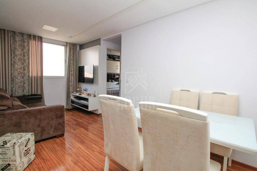 Imagem 4 de 14 de Apartamento De 50m², Composto De 2 Dormitórios, Á Venda Por R$ 280.000,00 - Vila Homero Thon - Santo André/sp - Ap1453