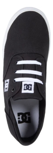Tenis Skate Dc Shoes Zap Flash Negro Para Hombre Msi