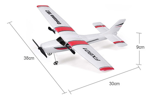 Fx801 Avión Cessna 182 2.4ghz 2ch Rc Avión Avión