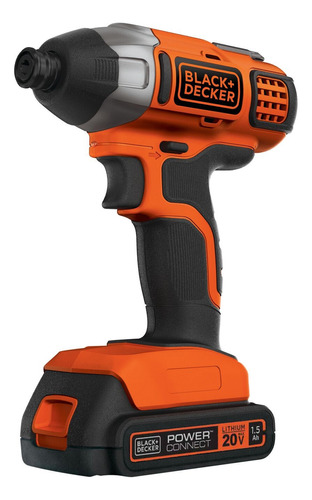 Atornillador Inalámbrico De Impacto 20v Black+decker Bdci20c