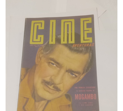 Revista Cine Aventuras N° 432 De 1955 Tapa: Clark Gable