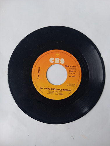 Vinilo Single De Elsa Baeza -- Celos ( N40 (Usado)
