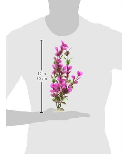 Imagen 4 de 5 de Plantas Artificiales Para Acuario De 30 Cm 6 Piezas Pecera