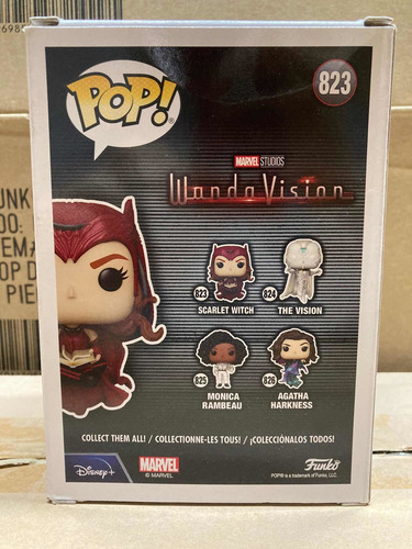 Scarlet Witch 823 Wandavision Marvel Funko Pop Original