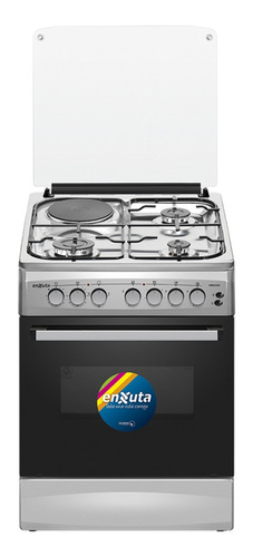 Cocina Combinada Enxuta 3+1 Disco  Cenx5646i Inox 60x60 Fama