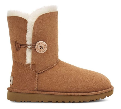 Botas Ugg Bailey Button Ii W Beige Mujer