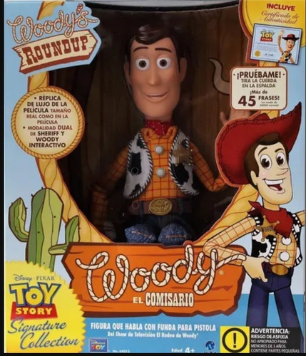 Muñeco Woody Hablar Toy Story Ref:cj6 Juguete Original