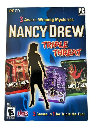 Nancy Drew: Triple Amenaza Compilación - Windows.