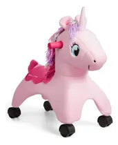 Comprar Caballo Radio Flyer Montable Con Ruedas Rosa Niñas Unicornio