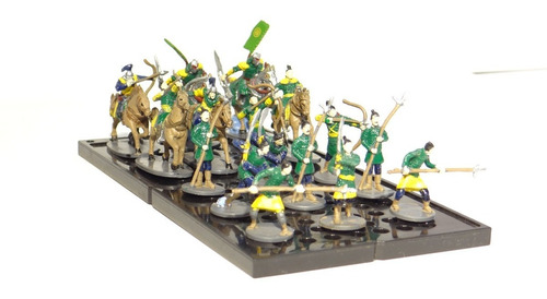 Guerreros Miniaturas Los De Verde Tropa #05