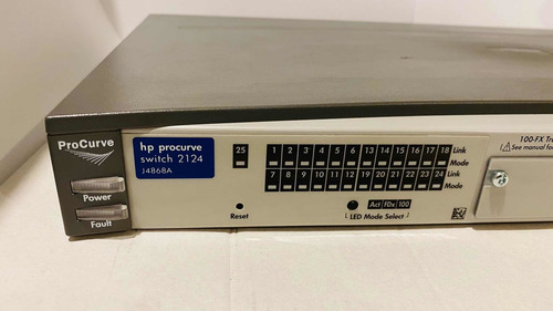 Switch Hp Procurve 2124 De 24ptos (Usado)