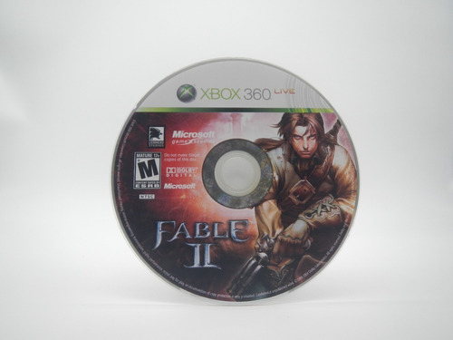 Fable Ii Xbox 360 Gamers Code*