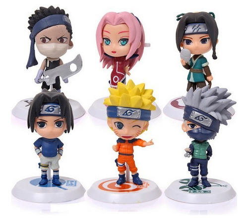 Muñeca De Examen Naruto Chunin Decoración 6 Piezas