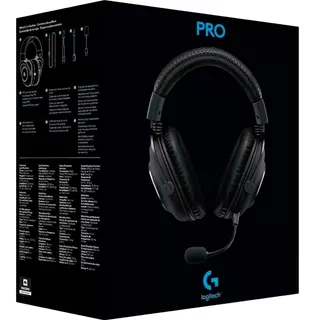 Auricular Logitech G Pro Gaming Headset Black Usb