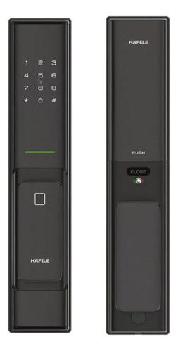 Cerradura Digital Con Wifi Pp 8100 Ble Hafele Inteligente Negro