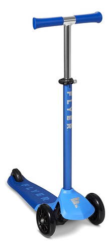 Flyer Glider Pro, Lean To Steer Kids Scooter, Azul, Para