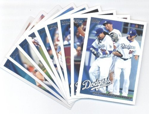 Set Tarjetas Dodgers 2010