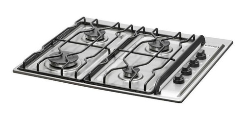 Anafe A Gas Longvie A2600xf Inox Encendido Una Mano Color Acero inoxidable