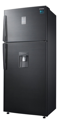 Refrigerador con freezer inverter Samsung RT53K6541BS color black stainless con capacidad de 526L