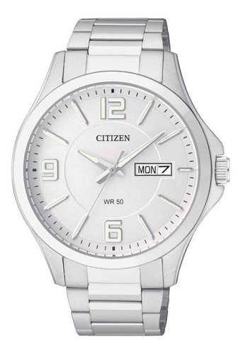 Imagen 1 de 2 de Reloj Citizen Cuarzo Caballero Plata M&l Bf2001-55a - S022