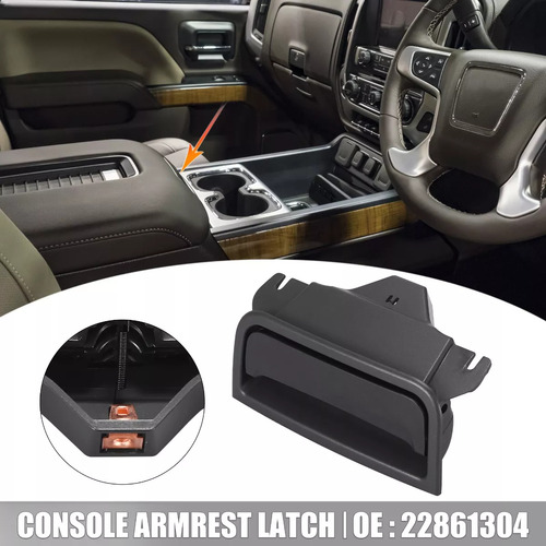 Pestillo De Consola Central Para Gmc Yukon 15-20 Chevrolet M