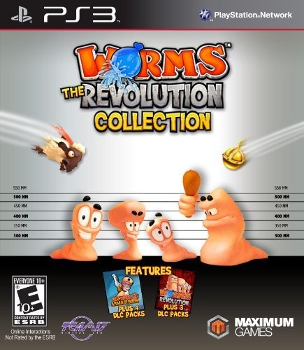 Colección Worms Revolution - Playstation 3 Ps3 Edition