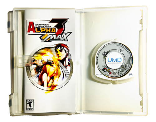 Street Fighter Alpha 3 Max - Psp Fisico Umd Impecable (Usado)