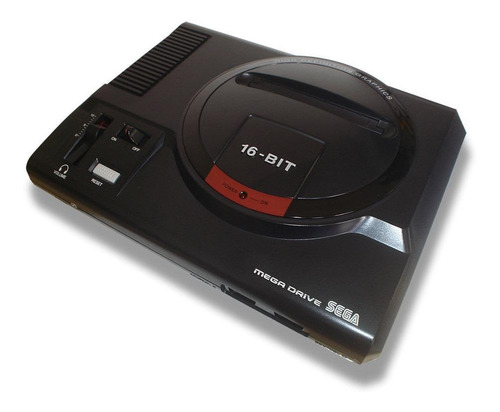 Console Tectoy Sega Mega Drive Standard cor  preto