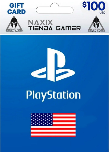 Imagen 1 de 1 de Tarjeta Psn Gift Card 100 Usd Region Usa | Ps3 | Ps4 | Ps5