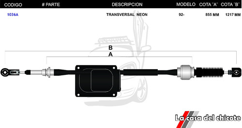 Chicote Transversal neon Mod.92