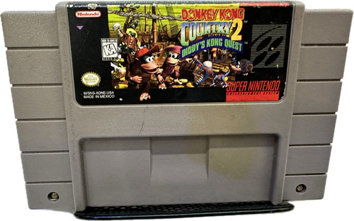Donkey Kong Country 2 | Snes Super Nintendo Original (Reacondicionado)