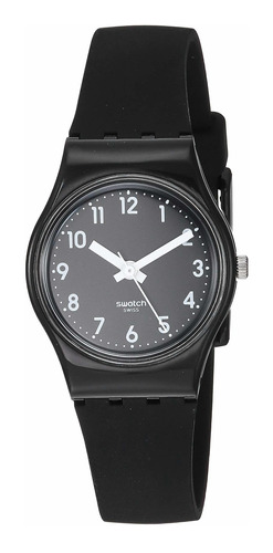 Reloj Mujer Swatch Lb170e Cuarzo 25mm Pulso Negro En