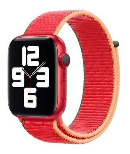 Pulseira Nylon Loop Para Apple Watch 38mm Produt Red 2021