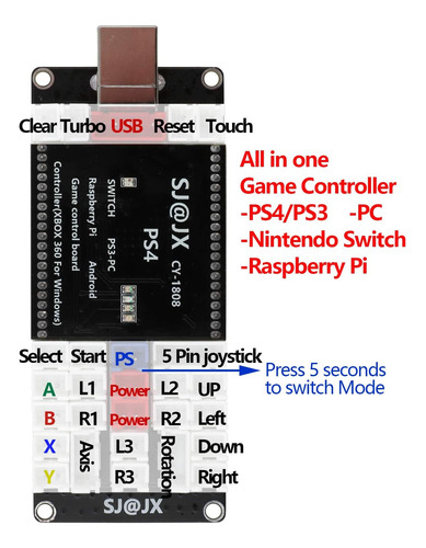 Controlador De Jogo De Arcade, Codificador, Placa De Código
