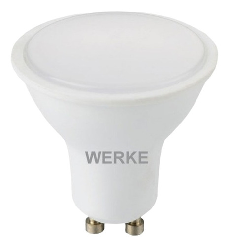 Lampara Dicroica Led 6w Gu10 Werke Color de la luz Blanco frío