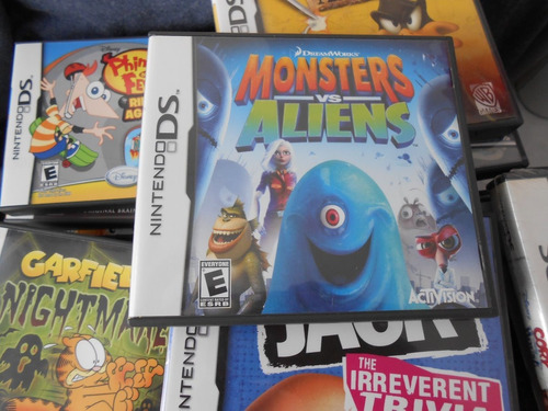 Monsters Vs Aliens Nintendo Ds Igual 2ds Y 3ds