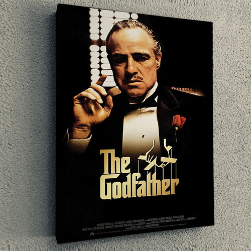 Cuadro De Pelicula El Padrino Godfather1  Movie Poster