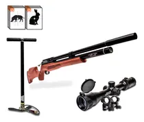 Comprar Rifle Pcp Fox Bandit Custom Plus\u002Frex + Inflador +mira 3-9x40