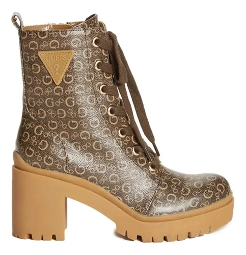 Botas Guess Mujer Quincy Logo Original Urbanas Meses Sin Int