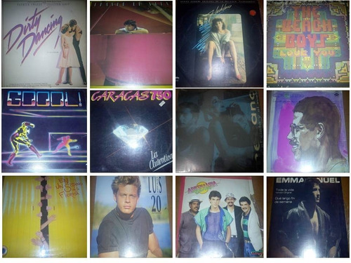Discos Lp Acetato Vinyl Generos Variados + Listado