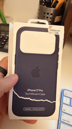 iPhone 17 Pro TechWoven Case 未開封！！！ Capa Original Techwoven Magsafe Para Iphone 17 Pro Azul | MercadoLivre